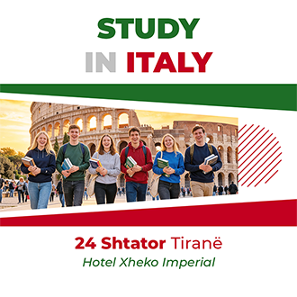 STUDY IN ITALY, TIRANË